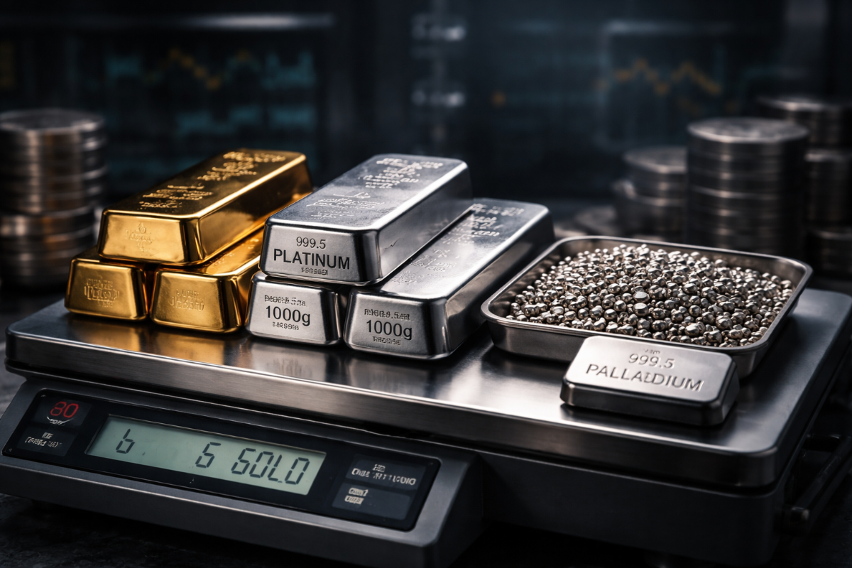 2026년 귀금속 시장 전망: 금·백금·팔라듐 급락 가능성 분석 - 심층 분석 경제 분석 썸네일