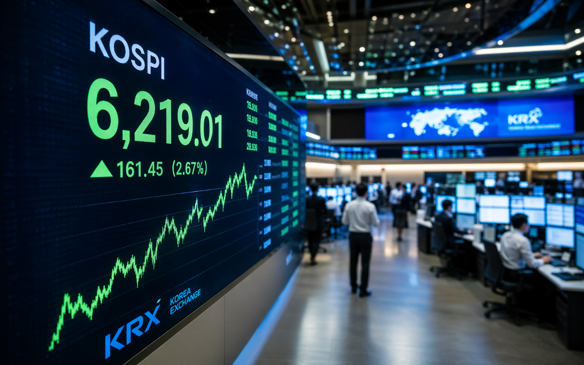 코스피 6200선 돌파와 서학개미의 회귀, 증시 체질 개선의 신호탄인가 - 심층 분석 경제 분석 썸네일