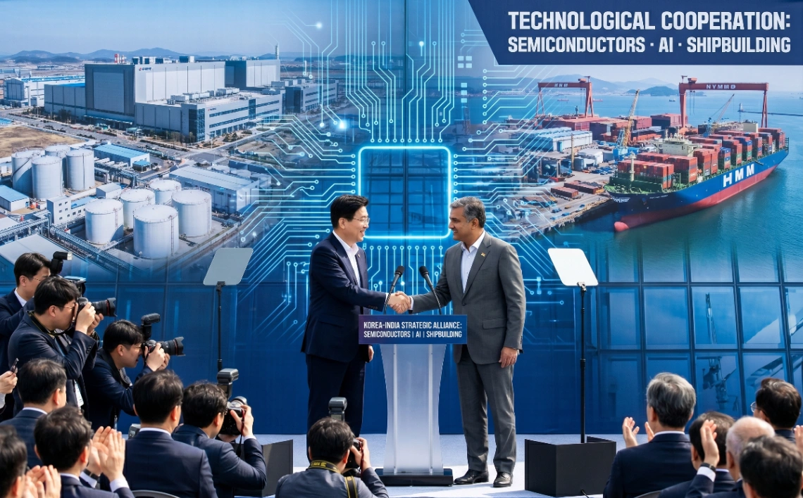 한-인도 전략 동맹: 반도체·AI·조선, 공급망 재편의 핵심으로 - 심층 분석 경제 분석 썸네일